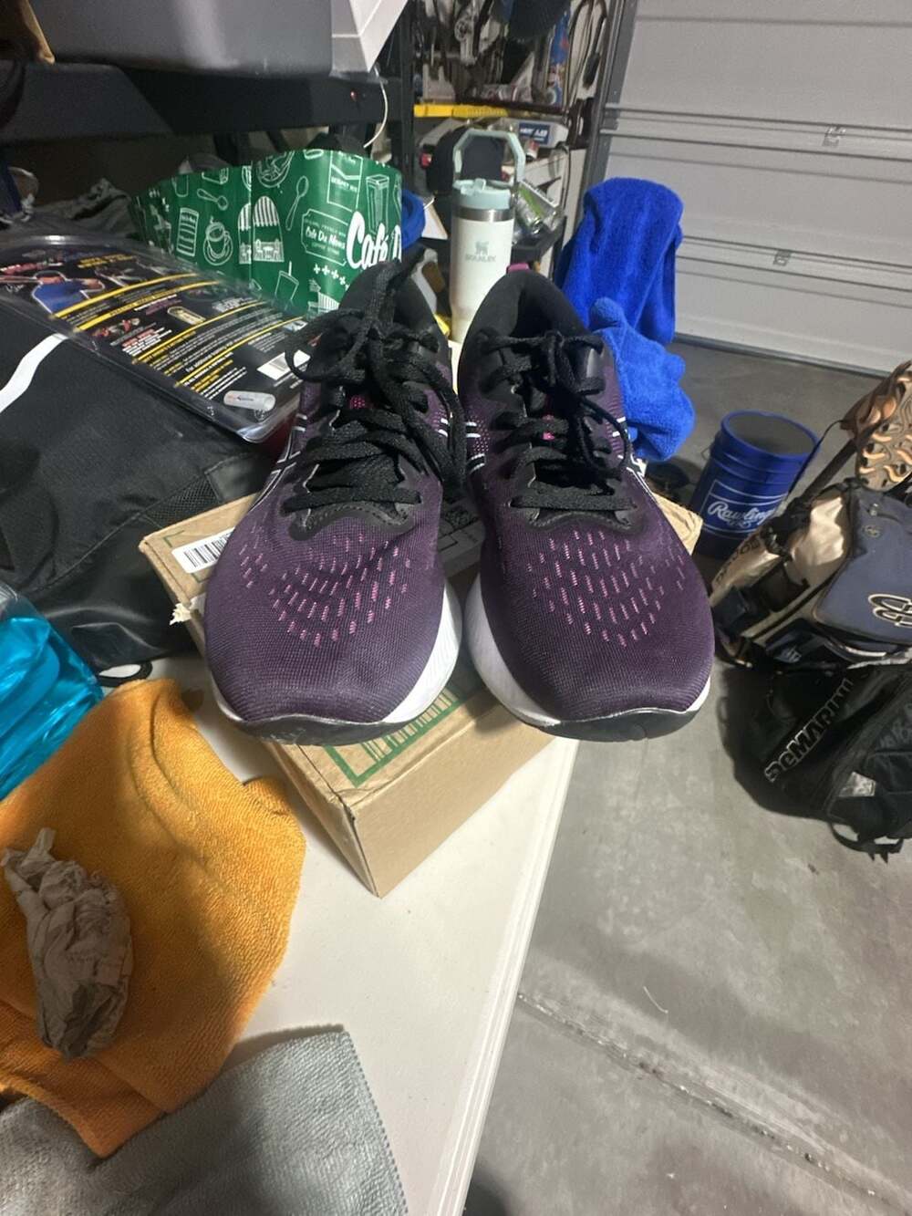 ASICS Gel-Excite 10 Size 11 Women’s Purple Black Running Shoes